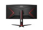 AOC CU34G2XP/BK Moniteur Gaming Noir, Rouge