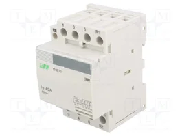 F&F Contacteur 4-pôles 40A 230VAC NC + NO x3 IP20