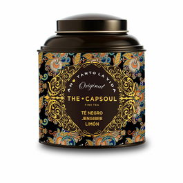 The Capsoul Thé noir en vrac gingembre citron 100g