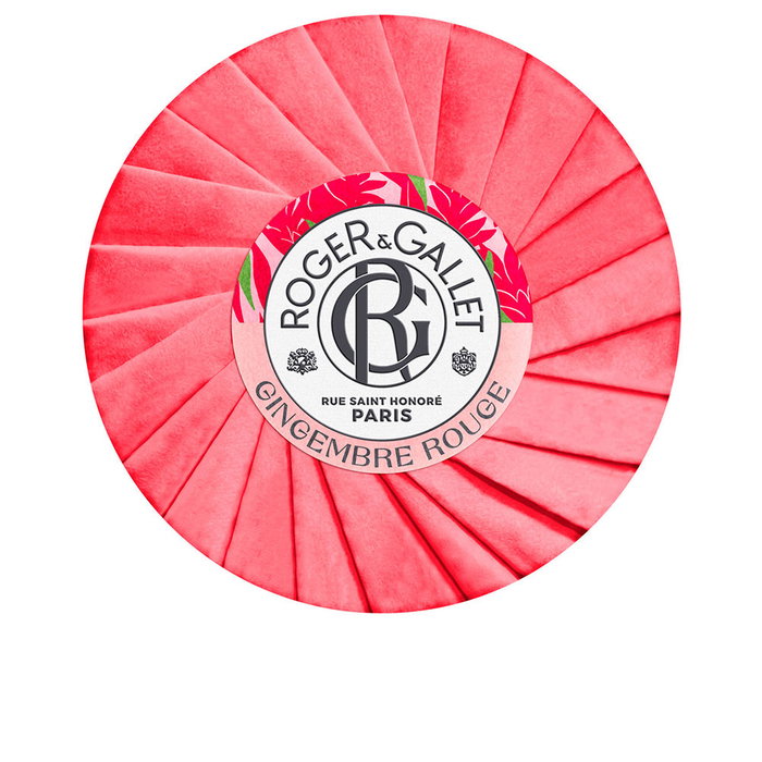Roger & Gallet Savon Parfumé GINGEMBRE ROUGE 100 gr - Savon Rond Traditionnel pour Peau Douce Roger & Gallet Savon Parfumé GINGEMBRE ROUGE 100 gr - Savon Rond Traditionnel pour Peau Douce