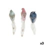 DKD Home Decor Décorations de Noël Oiseau Multicouleur (3 Unités)