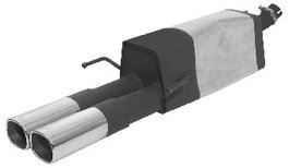Remus Échappement arrière avec 2 sorties 92x78 mm Chrome
