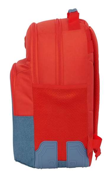 Safta Sac à dos double avec cantonnières adaptable sur chariot