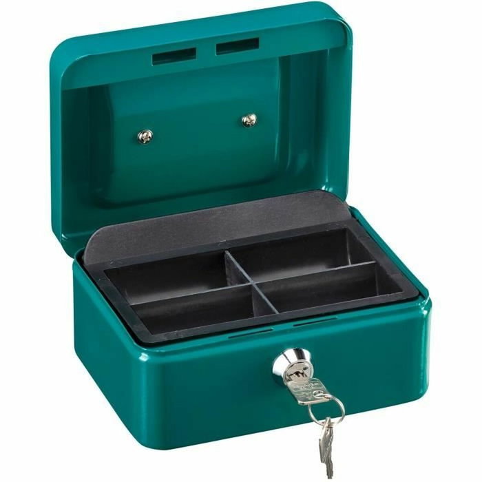 Burg Wachter Money 5015 Green Boîte de sécurité en acier vert avec clé