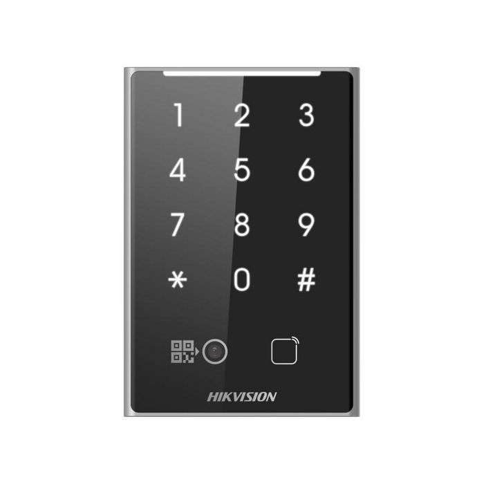 Hikvision Lecteur de Cartes Série Pro - Prise en charge RS485, Wiegand, Bluetooth, DESfire, Felica, M1, QR code, Fonction Anti-effraction