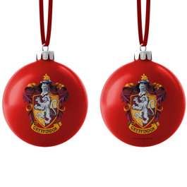 SD TOYS Boule de Noël Décorative Harry Potter Gryffindor - Ornement de Sapin