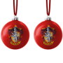 SD TOYS Boule de Noël Décorative Harry Potter Gryffindor - Ornement de Sapin