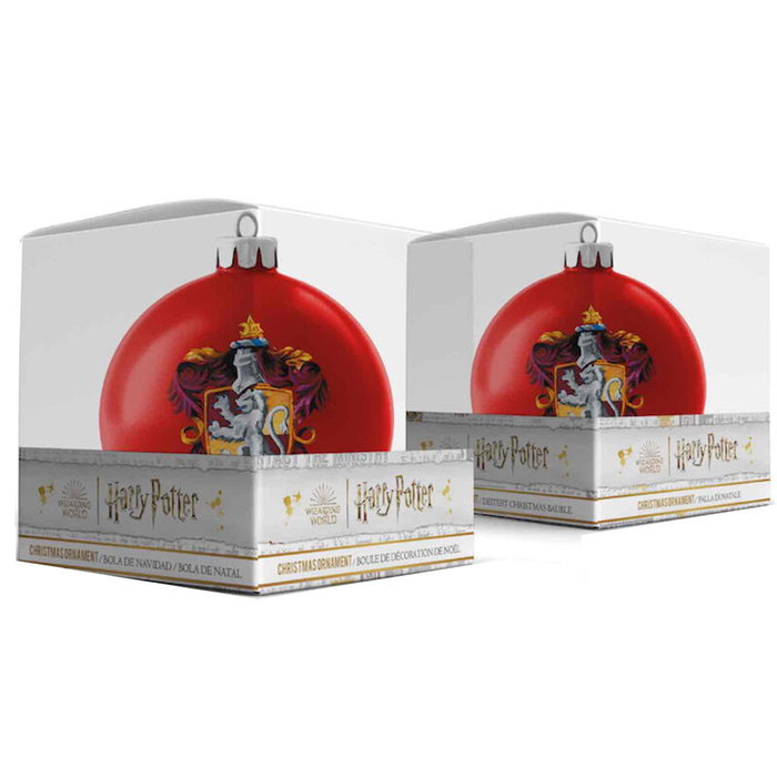 SD TOYS Boule de Noël Décorative Harry Potter Gryffindor - Ornement de Sapin