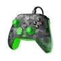 Turtle Beach Rematch Core - Manette de jeu filaire RGB pour Xbox Series X|S, Xbox One et PC - Camouflage Noir et Vert avec gâchettes ajustables et vibration
