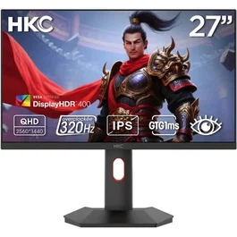 HKC G27H4P Écran PC Gamer 27'' QHD 320Hz Fast IPS 1ms
