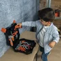 Smoby Mallette Bricolo Black & Decker, coffret de jeu de bricolage pour enfants avec 35 accessoires, visseuse mécanique, pour enfant dès 3 ans