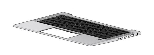 HP Top cover/keyboard avec rétroéclairage HP Top cover/keyboard avec rétroéclairage