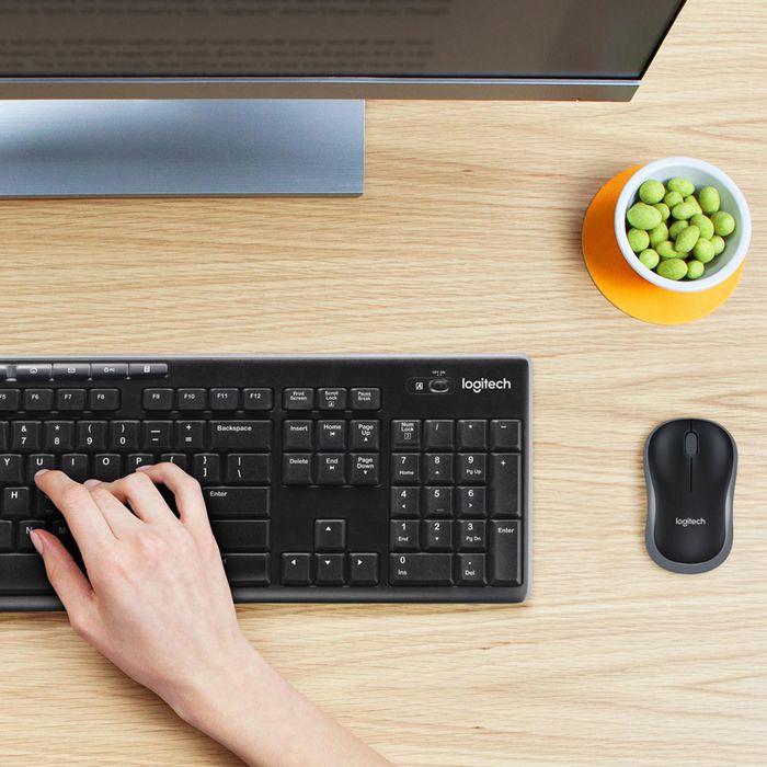 Logitech MK270 Combo clavier et souris sans fil Noir Logitech MK270 Combo clavier et souris sans fil Noir