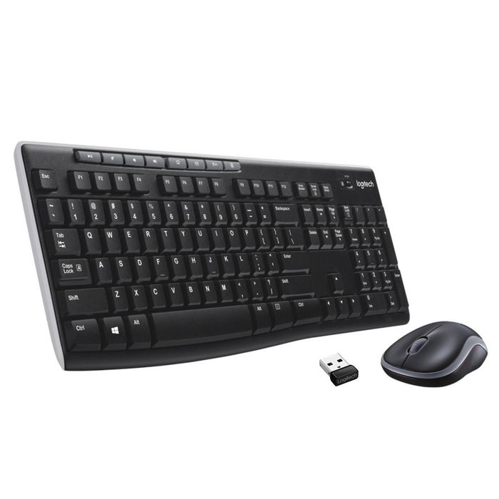 Logitech MK270 Combo clavier et souris sans fil Noir Logitech MK270 Combo clavier et souris sans fil Noir