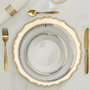 Home Deco Factory Sous-plat doré Mirage 32 cm