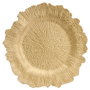 Home Deco Factory Sous-plat doré Mirage 32 cm