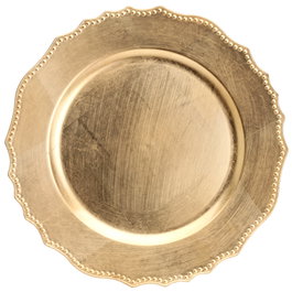 Home Deco Factory Sous-plat doré Mirage 32 cm