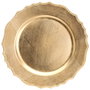 Home Deco Factory Sous-plat doré Mirage 32 cm