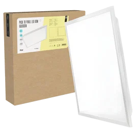 BX3 LIGHT Pack de 10 Panneaux LED 60W 5 400Lm 6000K 60x60x3cm Blanc Froid