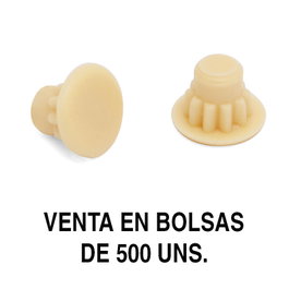 HERRAJES ALK Bouchon embellisseur MINA 5, Pin, 500 unités