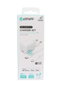eSTUFF Kit Chargeur INFINITE 20 W PD Prise EU avec Câble USB-C/USB-C 1.5 m Blanc - Produit Conçu avec Matériaux Recyclés
