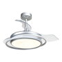 Ventilateur de Plafond CristalRecord Argenté 40 W Ø 40 cm