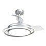 Ventilateur de Plafond CristalRecord Argenté 40 W Ø 40 cm