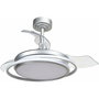 Ventilateur de Plafond CristalRecord Argenté 40 W Ø 40 cm
