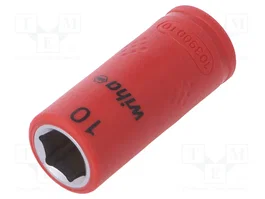 WIHA Douille isolée HEX 10mm 1/4 po