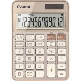 Canon KS-125KB Calculatrice de Bureau 12 Chiffres Or Rose