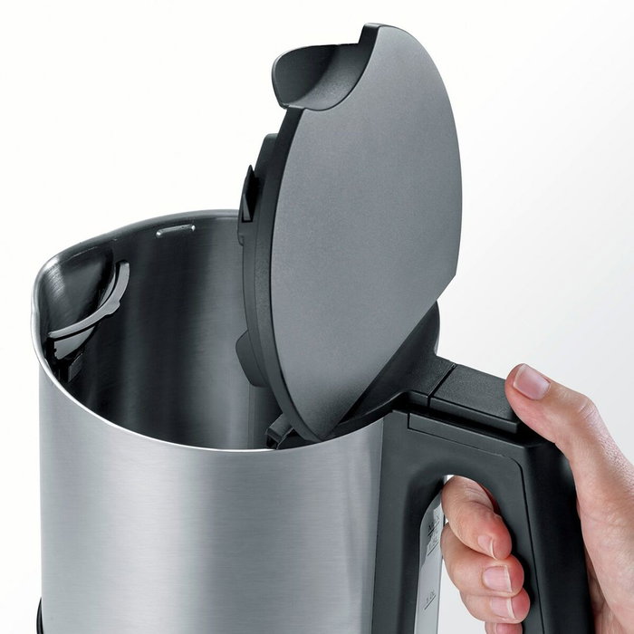 Severin Bouilloire en acier inoxydable 1,7 l Noir WK 3409