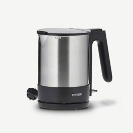 Severin Bouilloire en acier inoxydable 1,7 l Noir WK 3409