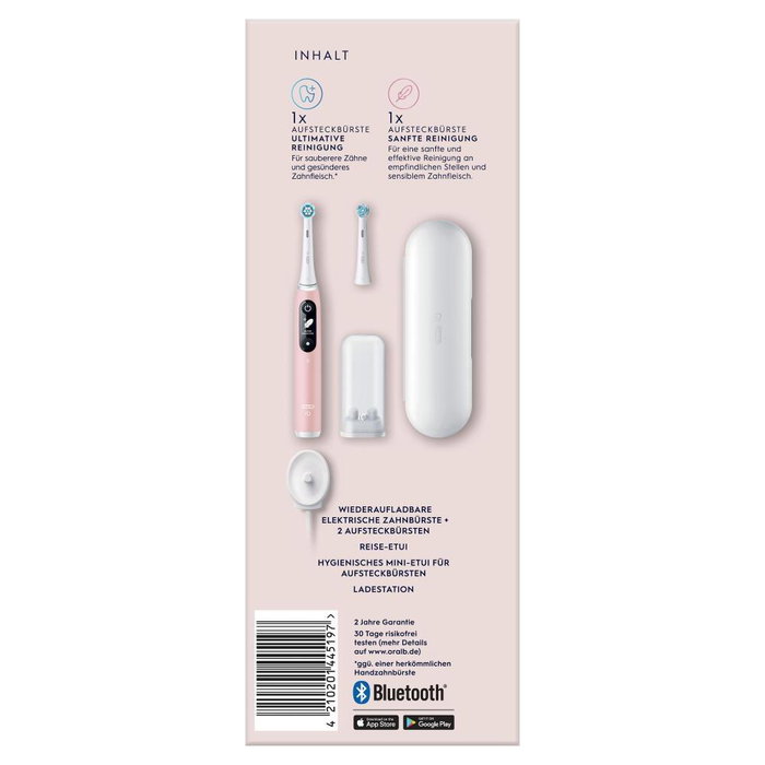 Oral-B iO6 Brosse à dents électrique Rose et blanc