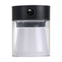Edm Aplique solaire LED cylindrique 4W 500lm 3CCT 3000K-6500K avec détecteur de mouvement et crépusculaire noir IP54