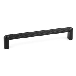 VIEFE Poignée de meuble Riss Mini, Aluminium, Blanc Mat, 192 mm