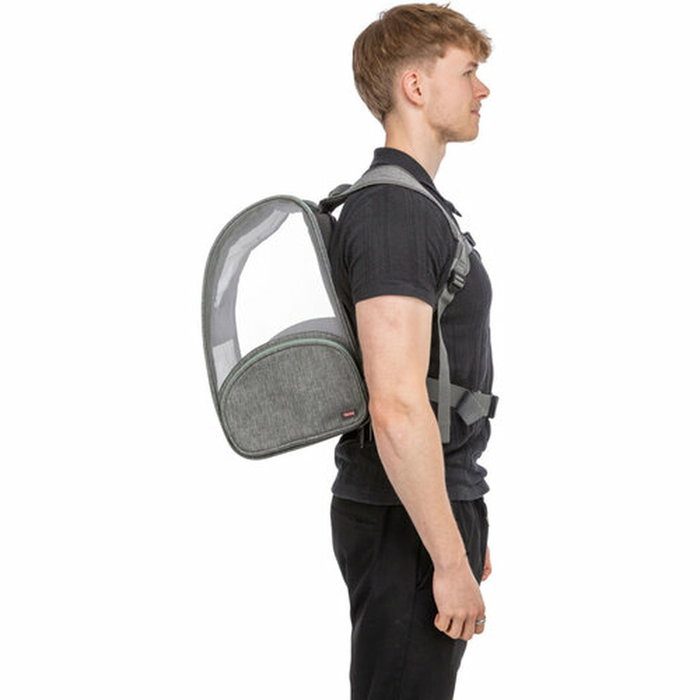 Sac à dos pour animaux de compagnie Trixie Gris clair 39 × 43 × 27 cm