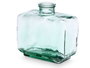 Giftdecor Vase Rectangulaire en Verre Recyclé 27 cm Transparent (Set de 3)