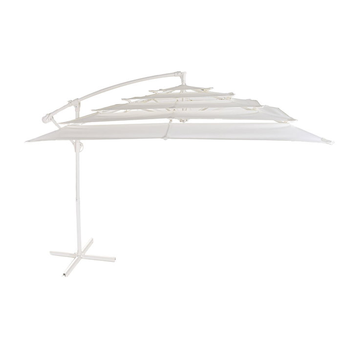 Home ESPRIT Parapluie Blanc 250 x 250 x 250 cm Home ESPRIT Parapluie Blanc 250 x 250 x 250 cm