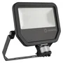 Ledvance Projecteur LED 50 W, 5500 lm, 3000 K, Blanc Chaud, IP65 avec Capteur