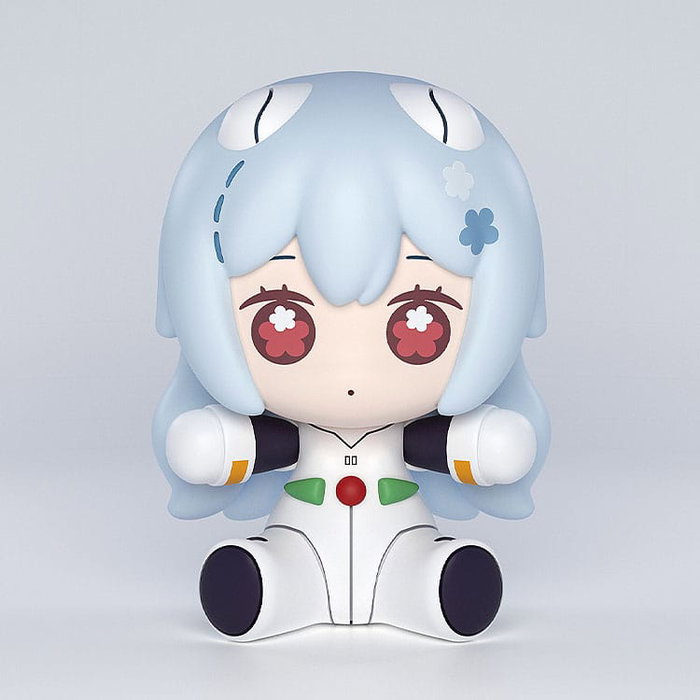 Neon Genesis Evangelion: Rebuild of Evangelion figurine Chibi Huggy Good Smile Rei Ayanami: Long Hair Ver. 7 cm
