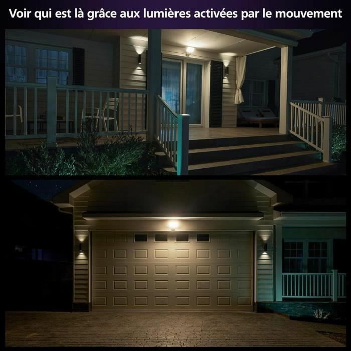 Philips Hue Secure Projecteur avec Caméra de Sécurité Intelligente 1080P