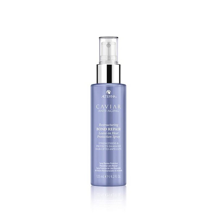 Alterna Caviar Restructuring Bond Repair Leave-In Heat Protection Spray - Spray sans rinçage restructurant et réparateur 125 ml - Protège jusqu'à 232°C Alterna Caviar Restructuring Bond Repair Leave-In Heat Protection Spray - Spray sans rinçage restructurant et réparateur 125 ml - Protège jusqu'à 232°C