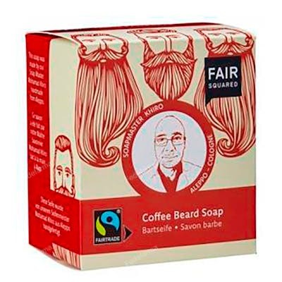 FAIR SQUARED Savon à Barbe au Café - 2 Pastilles de 80 g - Soin Barbier Naturel Vegan et Équitable avec Extrait de Café, Nettoie et Fait Briller FAIR SQUARED Savon à Barbe au Café - 2 Pastilles de 80 g - Soin Barbier Naturel Vegan et Équitable avec Extrait de Café, Nettoie et Fait Briller