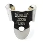 DUNLOP Pack de 20 médiators pour doigt Nickel Silver Mini .0225 inch (0,57 mm)