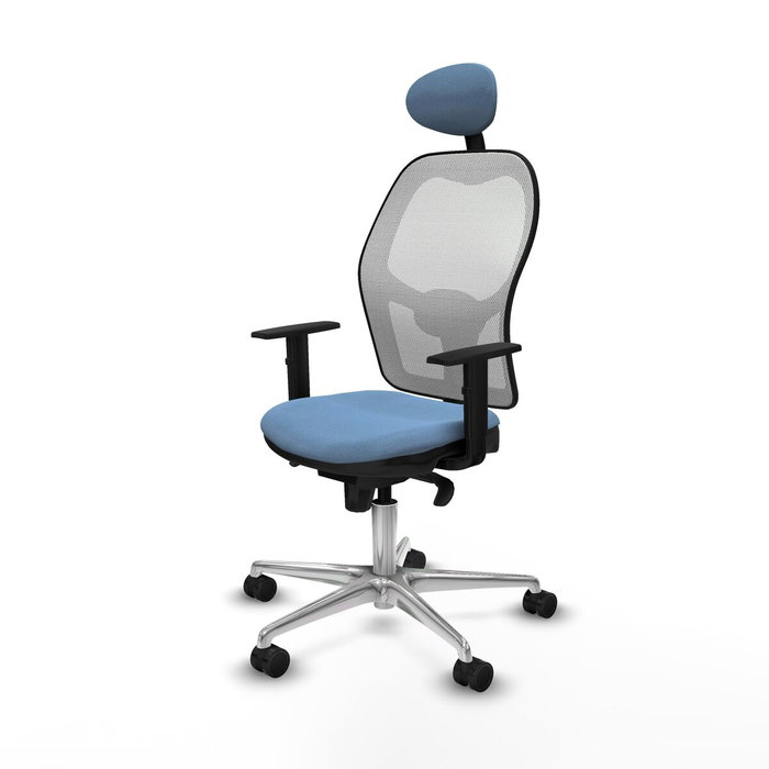Piqueras y Crespo Chaise de Bureau Jorquera 1D086N1 Bleu ciel Piqueras y Crespo Chaise de Bureau Jorquera 1D086N1 Bleu ciel