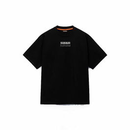 T-shirt à manches courtes homme Napapijri S-Premium Ss Noir Noir