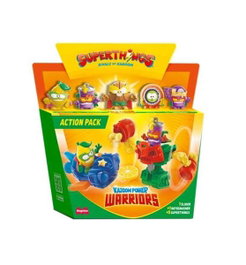 Magic Box Superthings Kazoom Power Warriors Action Pack - Modèles assortis