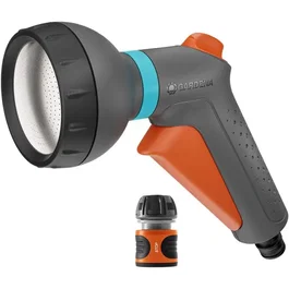 Gardena Classic Pistolet arrosoir avec raccord Aquastop et jet réglable 18365