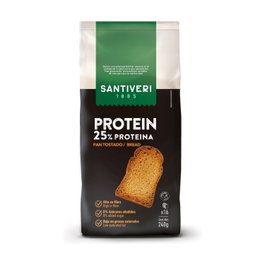 Santiveri Pain de toasts protéique Vegan