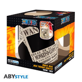 Abystyle Taza Termosensible One Piece Wanted